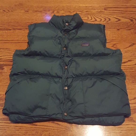 L.L. Bean Other - L. L. Bean Green Goose Down Vest. Size Kid's 10-12